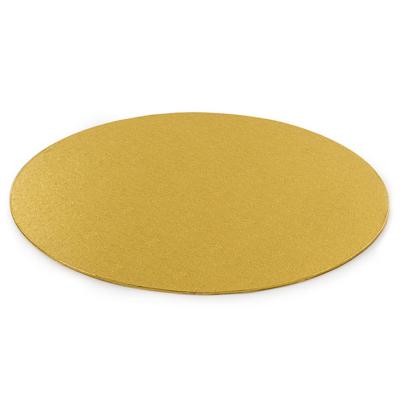 Base per pastissos rodona daurada 3 mm