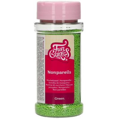 Sprinkles nonpareils Funcakes 80 g verd