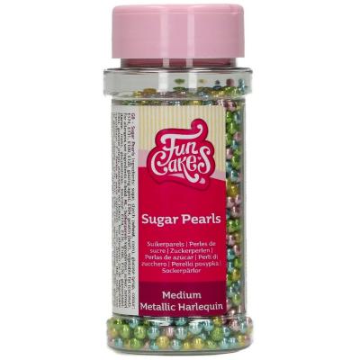 Sprinkles perles sucre 80 g arlequí metal.litzat