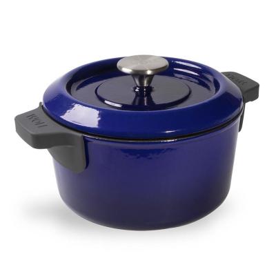 Cocotte ferro fos Iron Woll blau cobalt