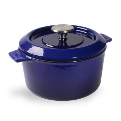 Cocotte ferro fos Iron Woll blau cobalt