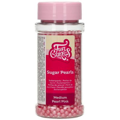 Sprinkles perles sucre rosa nacarat