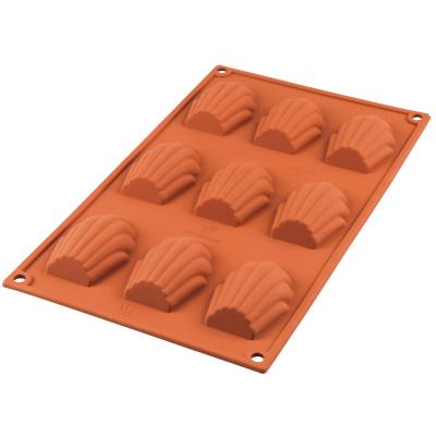Motllo silicona Madeleine 6,8x4,5x1,7 cm cav 9