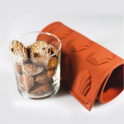 Motllo silicona Madeleine 6,8x4,5x1,7 cm cav 9
