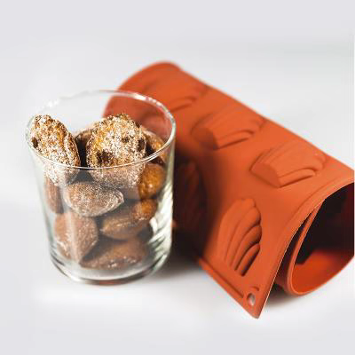 Motllo silicona Madeleine 6,8x4,5x1,7 cm cav 9