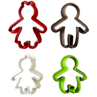 Set 4 talladors galetes Gingerbread Family