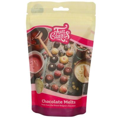 Xocolata blanca melts Funcakes 350 g