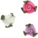 Set 16 decoracions de sucre Roses