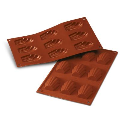 Motllo silicona Madeleine 6,8x4,5x1,7 cm cav 9