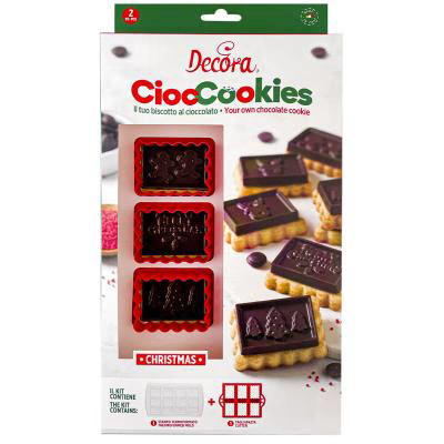 Set tallador galetes i motllo xocolata Nadal