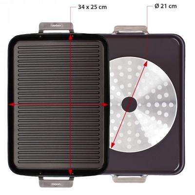 Planxa grill Valira antiadherent