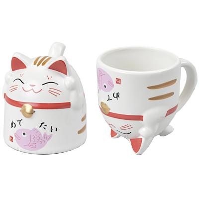 Taza reversible Gato Suerte japon�s