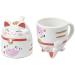 Taza reversible Gato Suerte japons