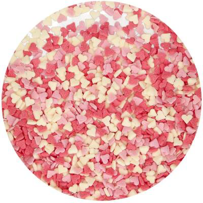 Sprinkles Mini Cors rosa/blanc/vermell 60 g