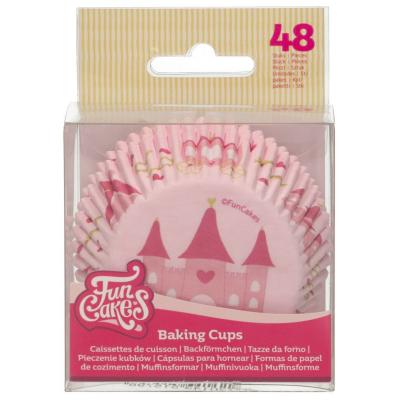 Paper cupcakes x48 Princess