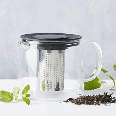 Tetera vidre filtre acer 1 L