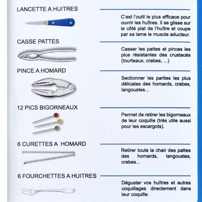 Kit del pescador, l'�cailler, fisherman 28 pc