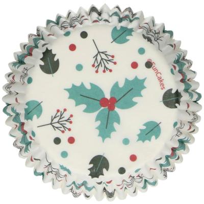 Paper cupcakes x48 Fulla de gr�vol