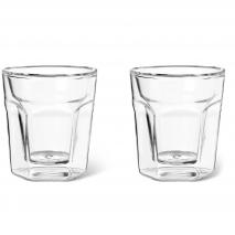 2 Tazas espresso t�rmicas doble cristal