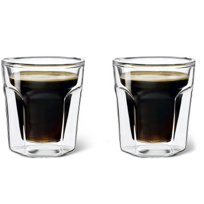2x Tasses espresso t�rmic doble vidre