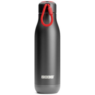 Ampolla termo acer Zoku 750 ml negre