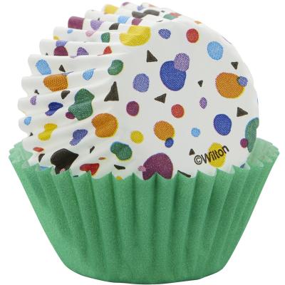 Paper mini cupcakes x100 dots
