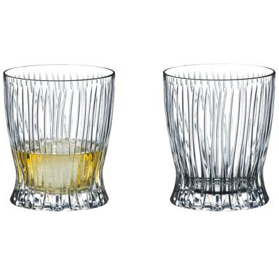 2 gots Riedel Fire aigua/whisky 30 cl