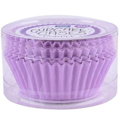 Paper cupcakes x60 PME púrpura