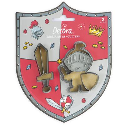 Set 2 talladors galetes pl�stic King