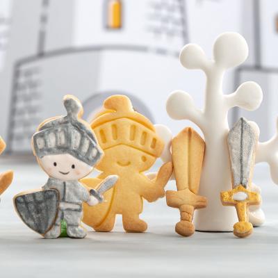 Set 2 talladors galetes pl�stic King