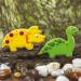 Set 2 talladors galetes pl�stic Dinosaures