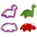 Set 2 talladors galetes pl�stic Dinosaures