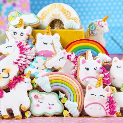 Set 2 talladors galetes pl�stic Unicornis