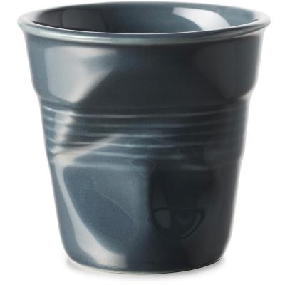 Tassa capuccino arrugada 180 ml Graphite