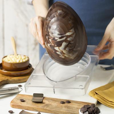 Motllo policarbonat per xocolata Ou ratlles 350 g