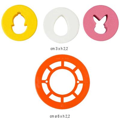 Set 4 talladors galetes farcides Pasqua