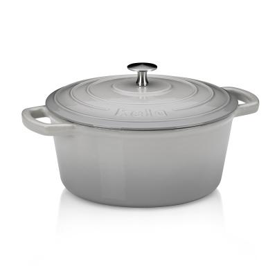 Cazuela hierro fundido esmaltada con tapa