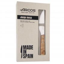 Juego 6 cuchillos chuleteros Arcos mesa