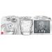 3 gots vidre aigua Diamond