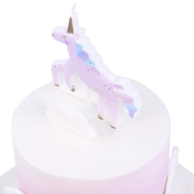 Espelma topper Unicorn