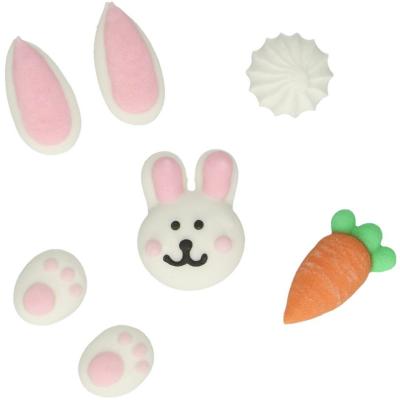 Set 8 decoracions de sucre Pasqua