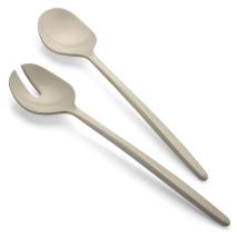 Cubiertos para ensalada Tierra Recycled taupe