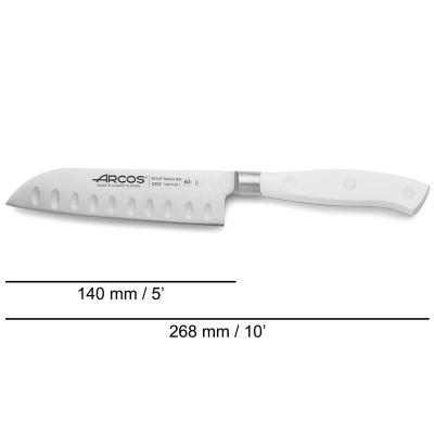 Set 3 ganivets cuina Arcos Riviera blancs