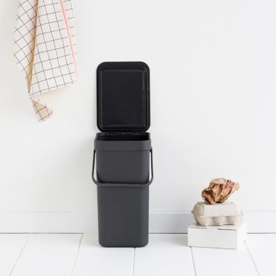 Cubell de reciclatge Sort&Go gris