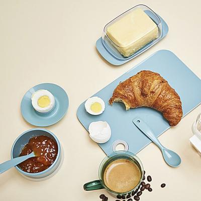 Mantequera amb tapa acrilica transparent