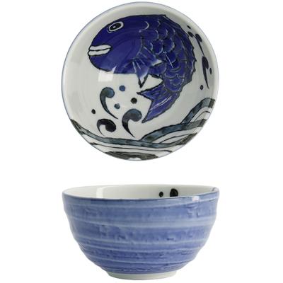 Set regal 4 bols japonesos Peixos i Crancs 500 ml