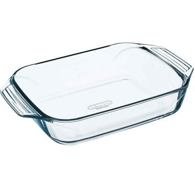 Fuente de horno rectangular cristal Pyrex Optimum