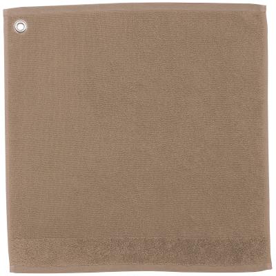 Tovallola de cuina Curl 100% cot amb anella tabac