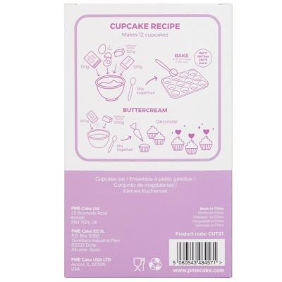 Paper cupcakes i toppers x24 Unicorn