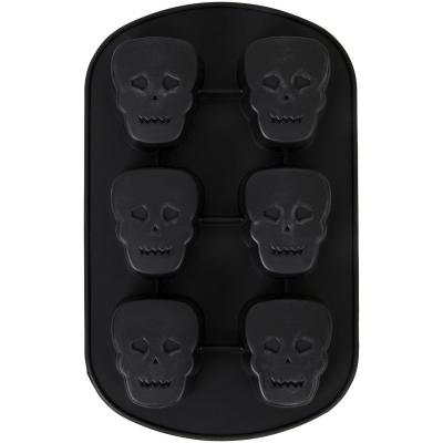 Motllo de silicona Calavera x6 cav
